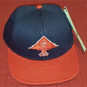 LRG Treesearch Snap Back Blue & Red Cap